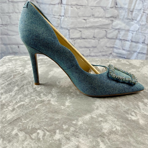 Brand New W/box Sam Edelman Harriet Pointed Toe Pump Size 9 - Picture 11 of 17